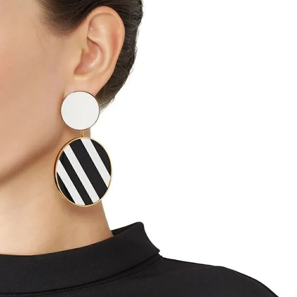 Joanna Laura Constantine Jewelry - Joanna Laura Constantine Black Monochrome Earrings